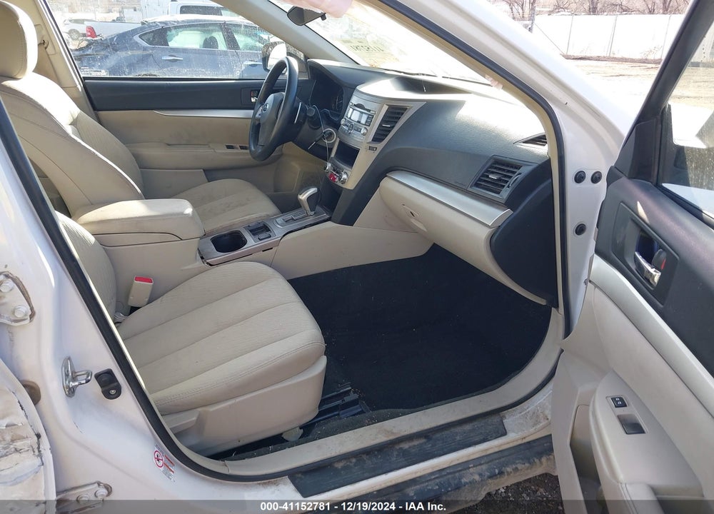2012 SUBARU OUTBACK 2.5I VIN: 4S4BRBAC8C3275147