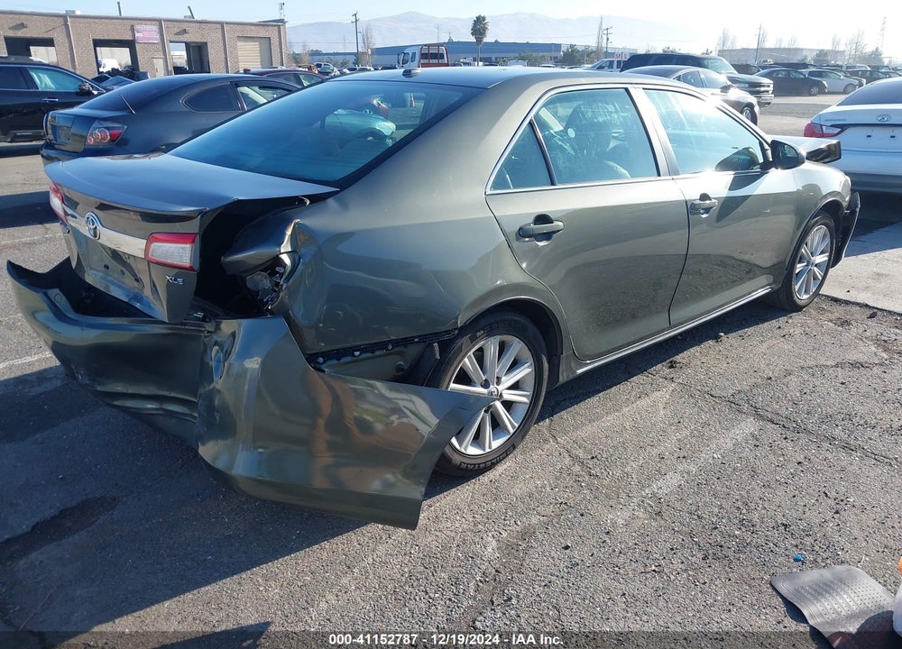 2014 TOYOTA CAMRY XLE VIN: 4T1BF1FK0EU867805