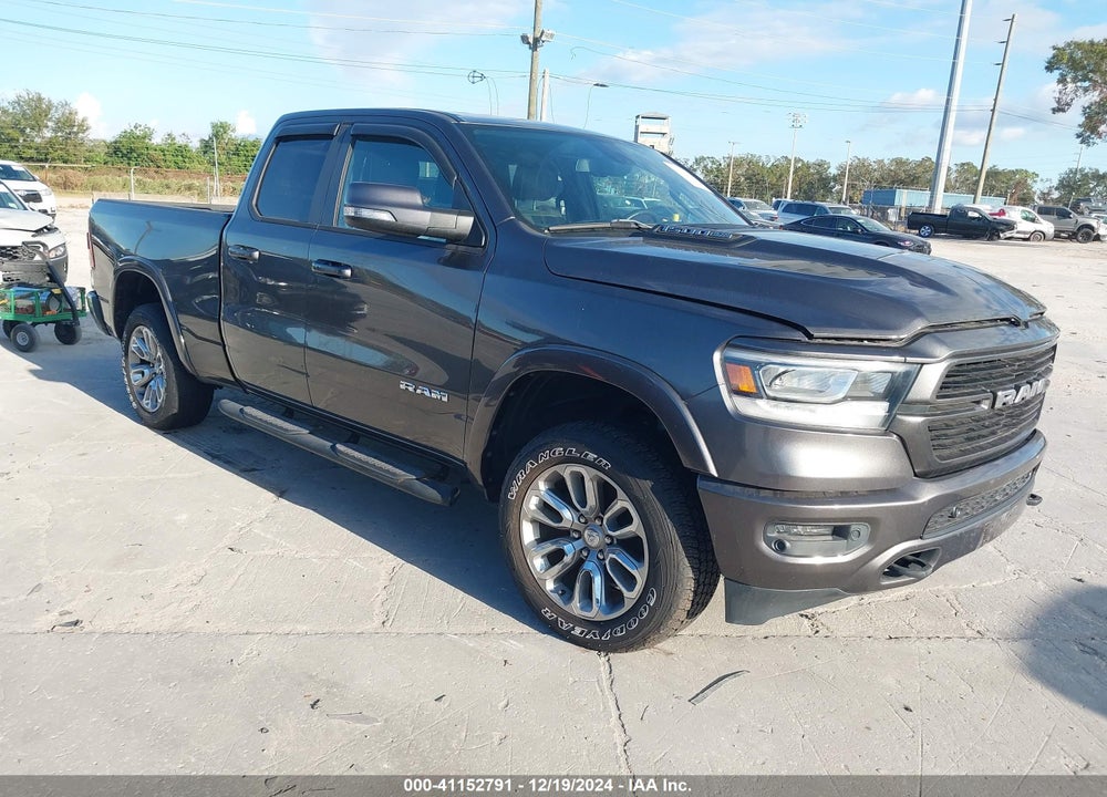 2019 RAM 1500 LAIE  4X4 6'4 BOX VIN: 1C6SRFDT4KN791846