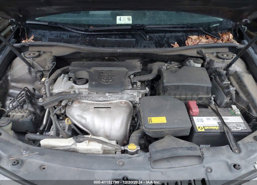 2012 TOYOTA CAMRY VIN: 4T1BF1FK4CU203004