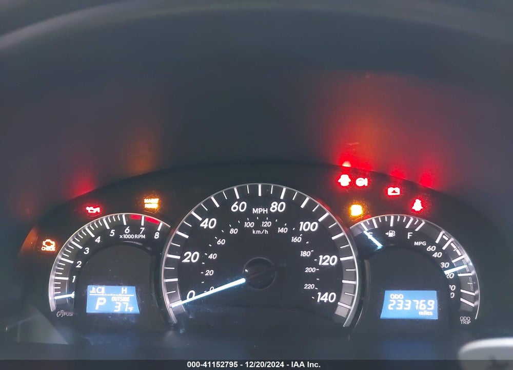 2012 TOYOTA CAMRY VIN: 4T1BF1FK4CU203004