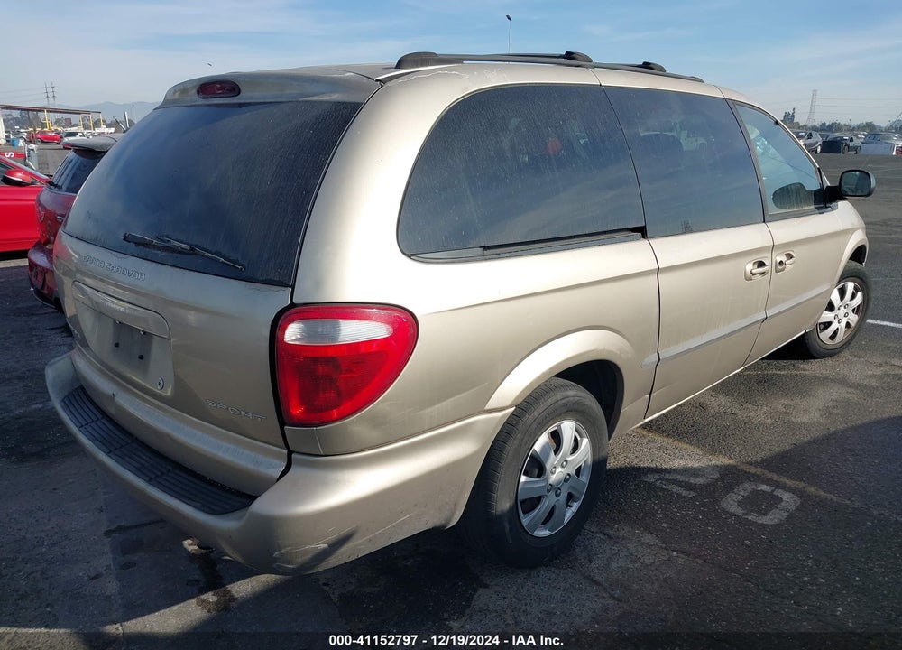 2002 DODGE GRAND CARAVAN SPORT VIN: 2B4GP44382R674604