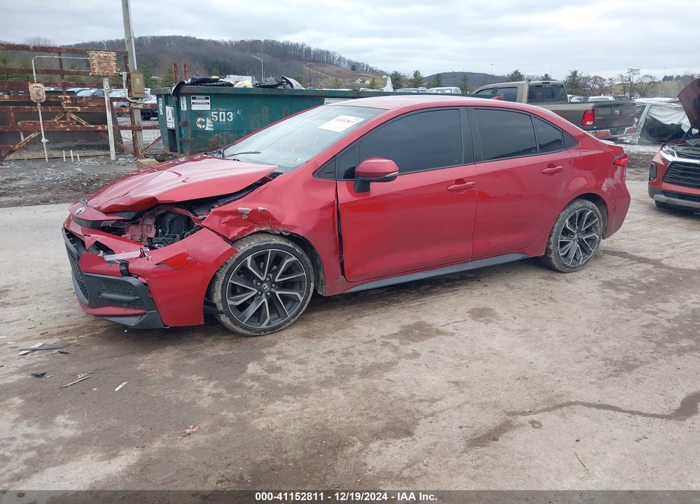 2020 TOYOTA COROLLA VIN: 5YFS4RCE8LP029961