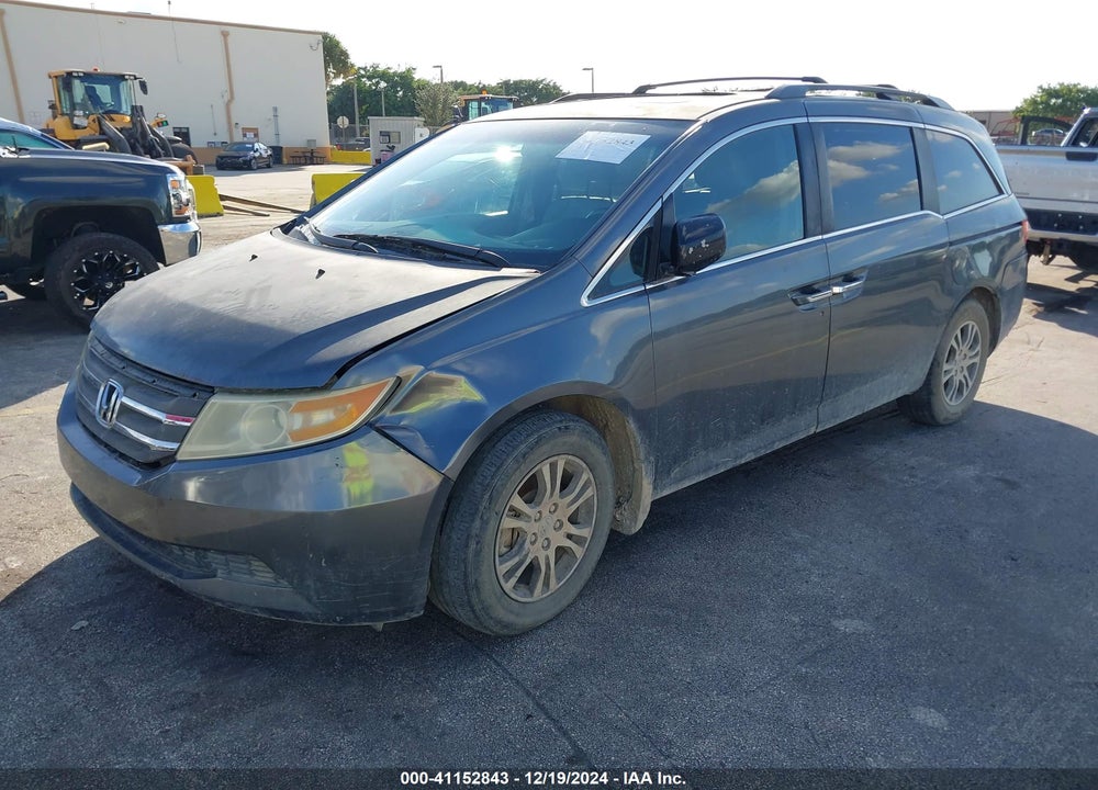 2011 HONDA ODYSSEY EX-L VIN: 5FNRL5H61BB001750