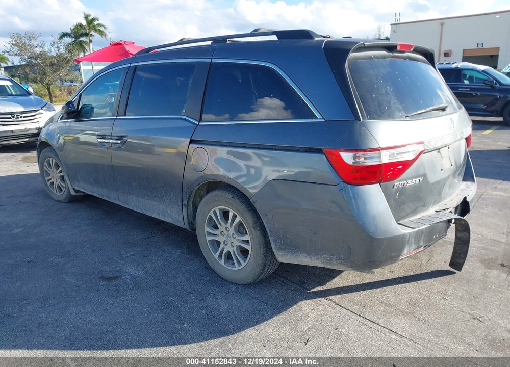 2011 HONDA ODYSSEY EX-L VIN: 5FNRL5H61BB001750