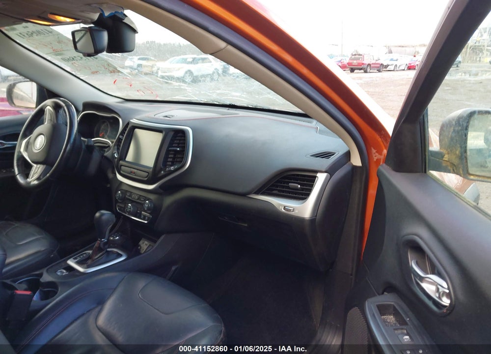 2015 JEEP CHEROKEE TRAILHAWK VIN: 1C4PJMBS0FW780430