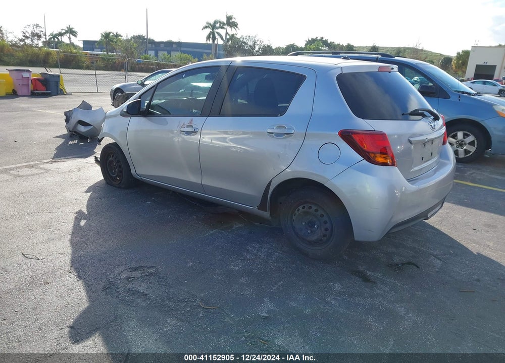 2016 TOYOTA YARIS L VIN: VNKKTUD3XGA058690