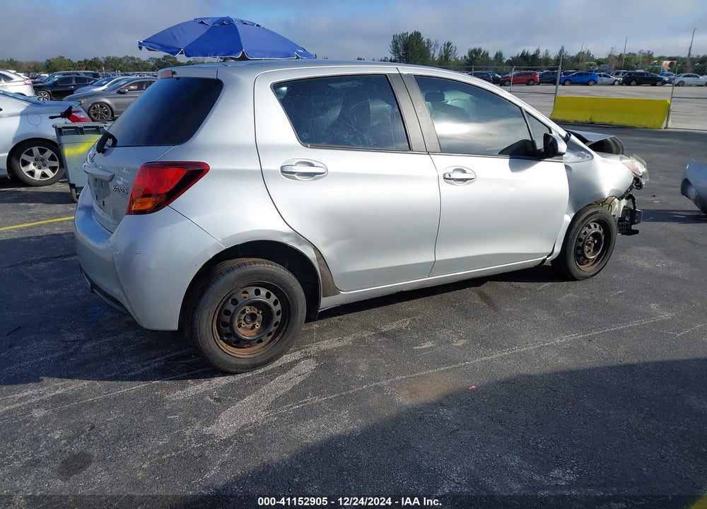 2016 TOYOTA YARIS L VIN: VNKKTUD3XGA058690