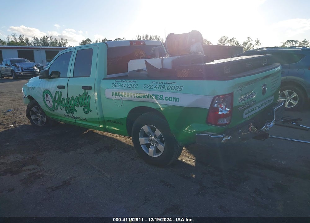 2021 RAM 1500 CLASSIC TRADESMAN 4X2 6'4 BOX VIN: 1C6RR6FG7MS575430