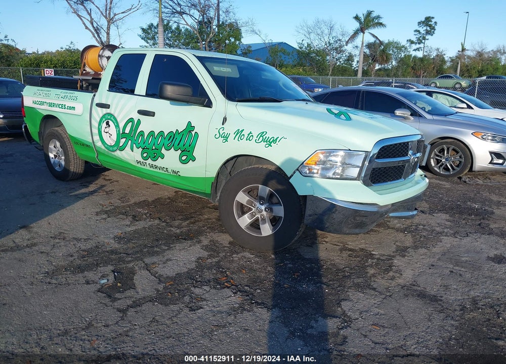 2021 RAM 1500 CLASSIC TRADESMAN 4X2 6'4 BOX VIN: 1C6RR6FG7MS575430