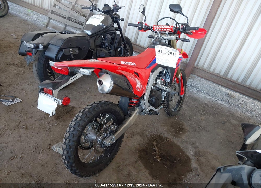 2024 HONDA CRF450 RL VIN: JH2PD1113RK501831