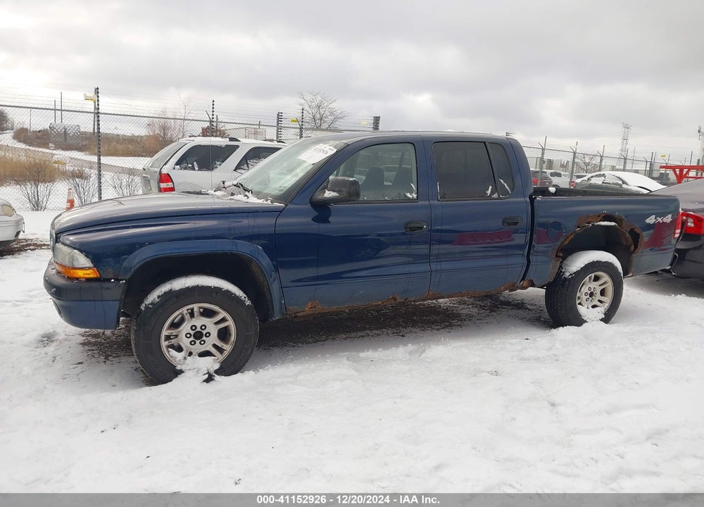 2004 DODGE DAKOTA SPORT/SXT VIN: 1D7HG38N44S596259