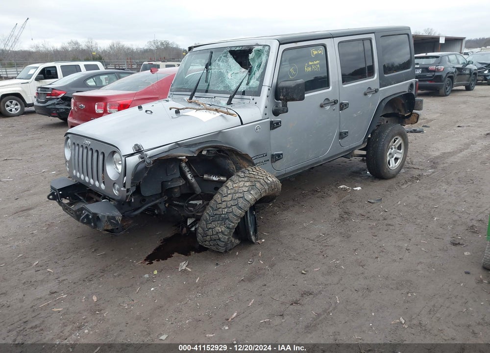 2015 JEEP WRANGLER UNLIMITED SPORT VIN: 1C4HJWDG0FL577094