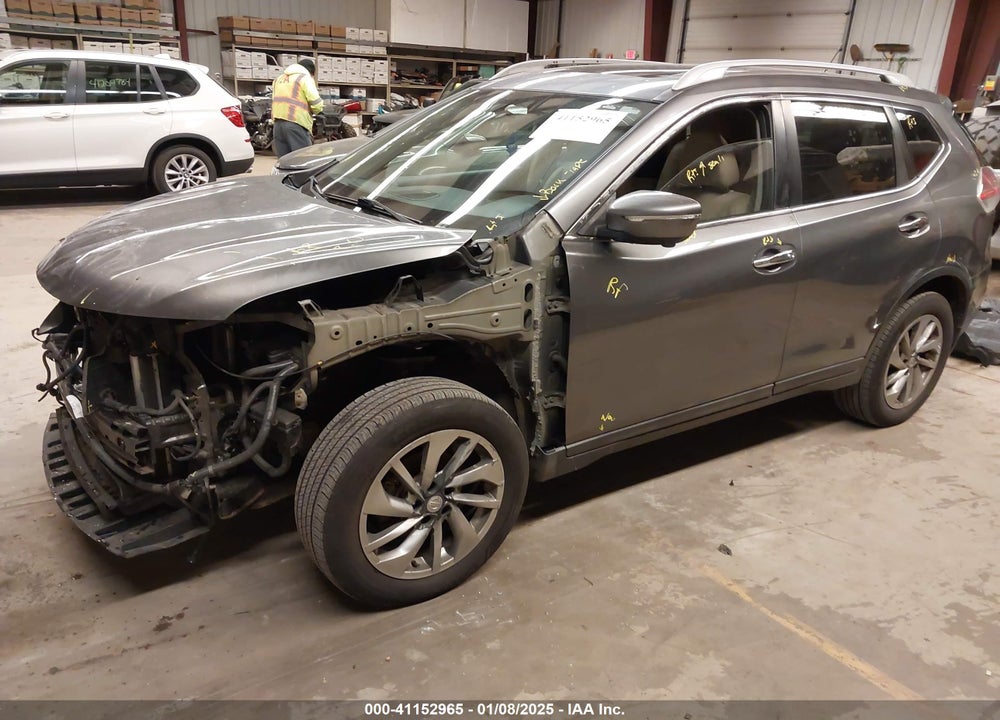 2014 NISSAN ROGUE VIN: 5N1AT2MV9EC784628