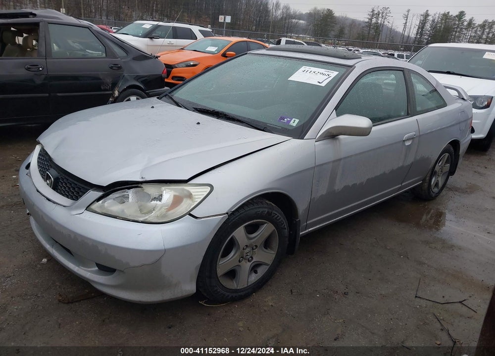 2005 HONDA CIVIC EX VIN: 1HGEM22035L019717