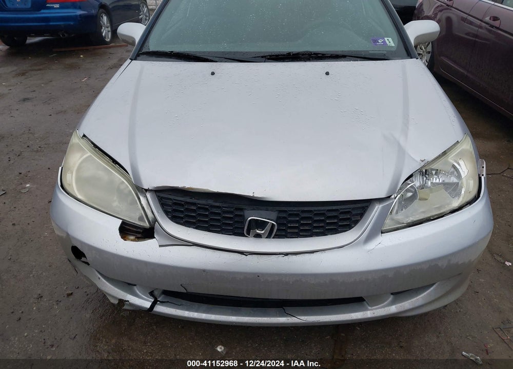 2005 HONDA CIVIC EX VIN: 1HGEM22035L019717