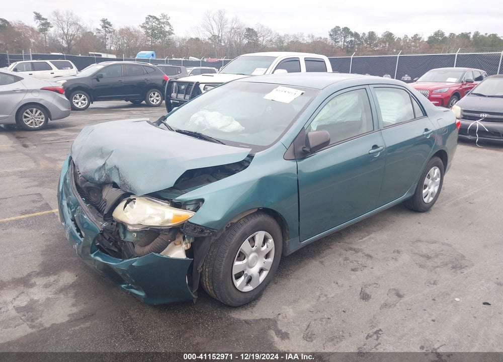 2009 TOYOTA COROLLA VIN: 1NXBU40EX9Z128196