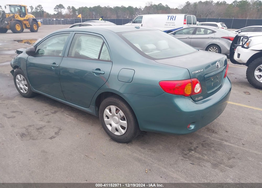 2009 TOYOTA COROLLA VIN: 1NXBU40EX9Z128196