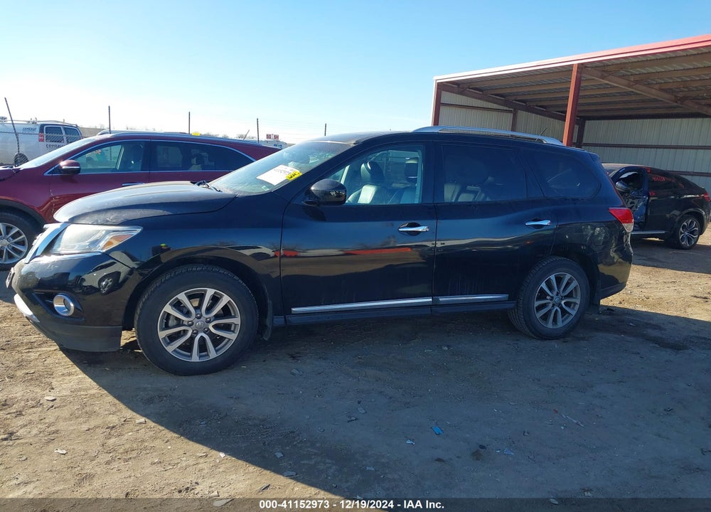 2014 NISSAN PATHFINDER SL VIN: 5N1AR2MNXEC728776
