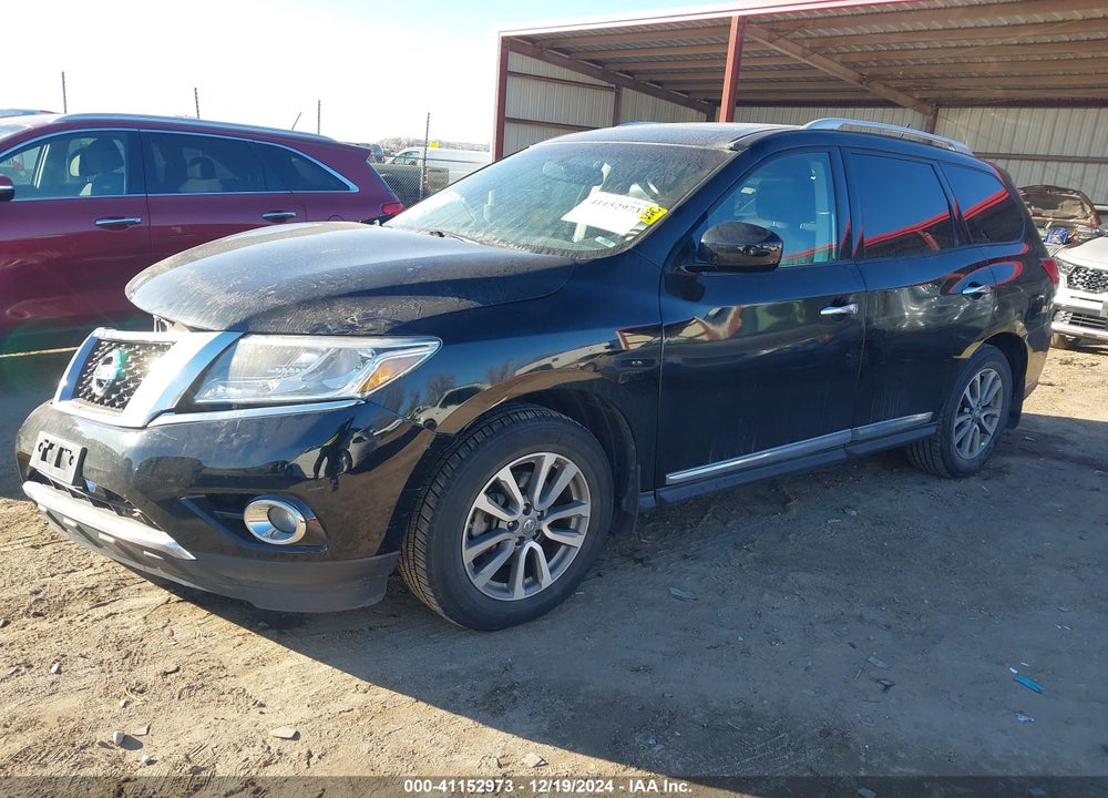 2014 NISSAN PATHFINDER SL VIN: 5N1AR2MNXEC728776