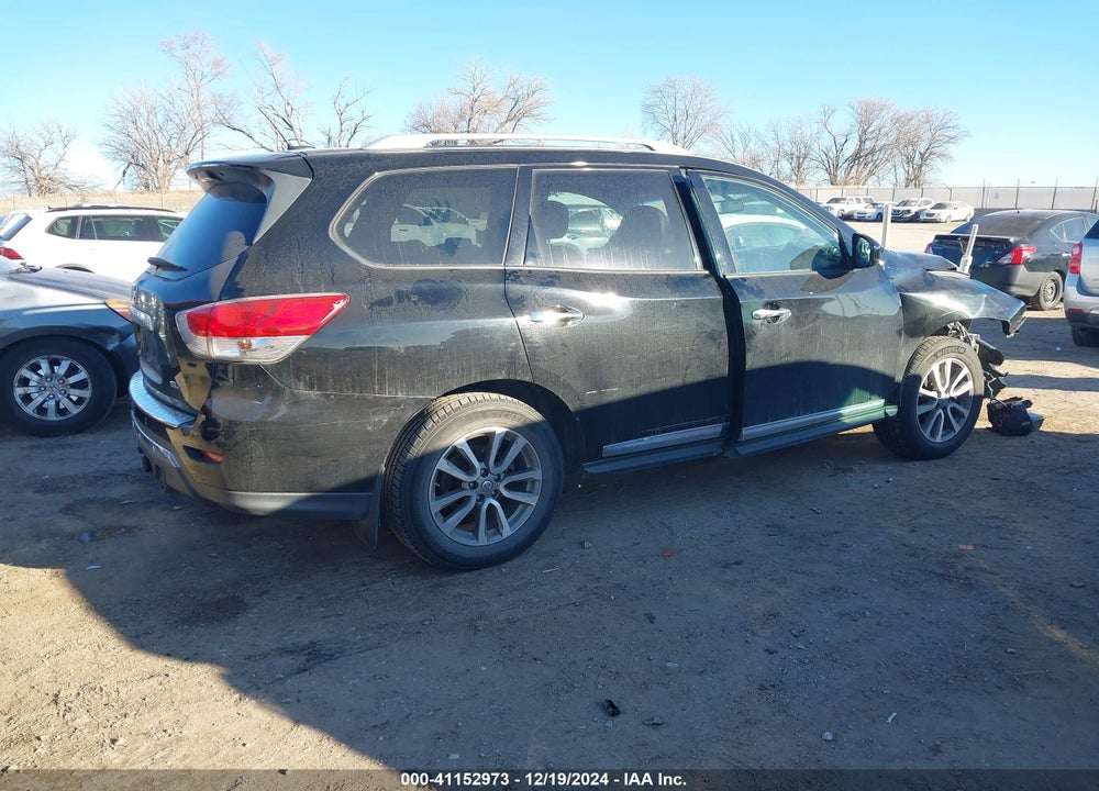 2014 NISSAN PATHFINDER SL VIN: 5N1AR2MNXEC728776
