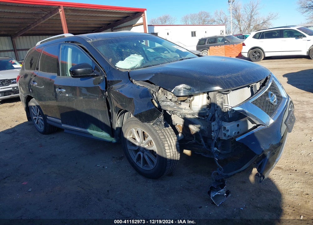 2014 NISSAN PATHFINDER SL VIN: 5N1AR2MNXEC728776