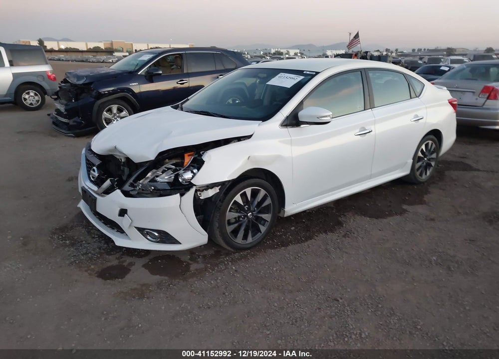 2016 NISSAN SENTRA SR VIN: 3N1AB7AP9GY254537