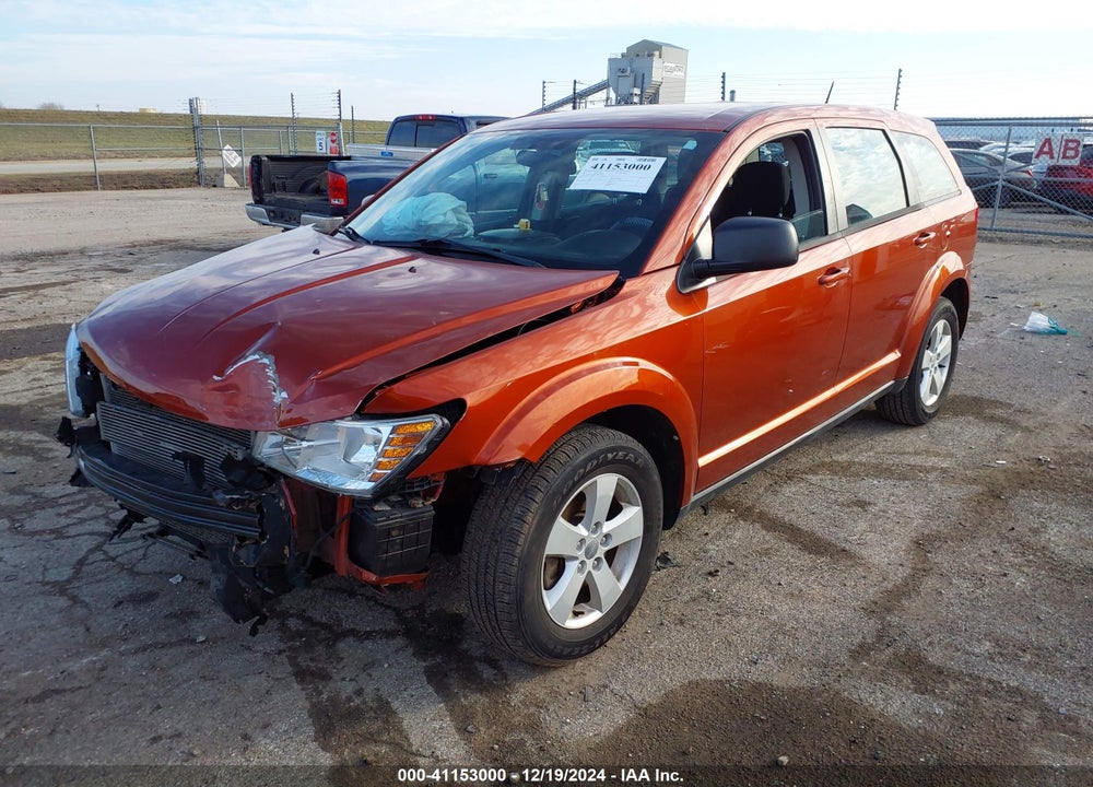 2013 DODGE JOURNEY AMERICAN VALUE PKG VIN: 3C4PDCAB1DT561868