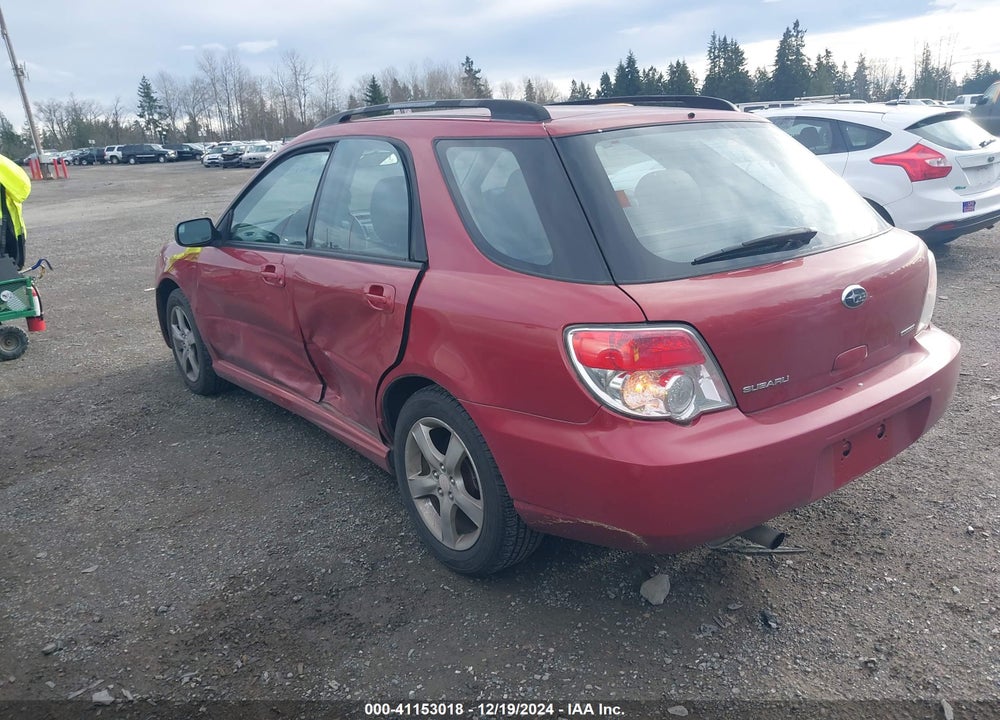 2007 SUBARU IMPREZA 2.5I VIN: JF1GG61687G808720