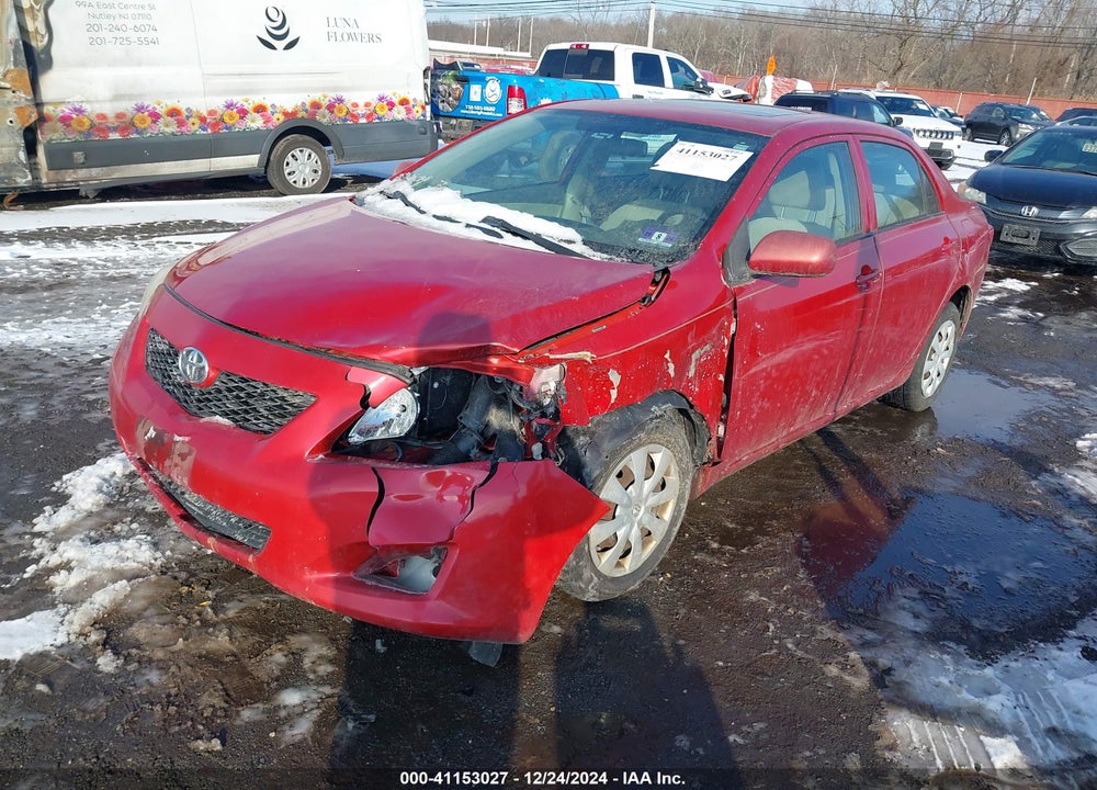 2009 TOYOTA COROLLA VIN: 2T1BU40E89C087469