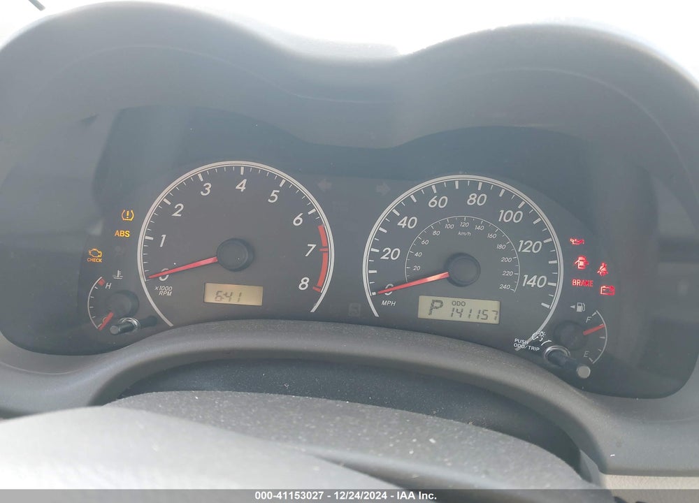 2009 TOYOTA COROLLA VIN: 2T1BU40E89C087469