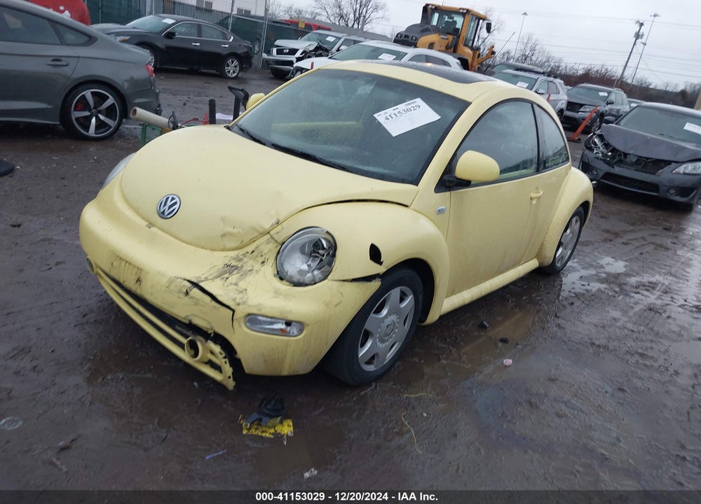2000 VOLKSWAGEN NEW BEETLE GLX VIN: 3VWDD21C4YM490314