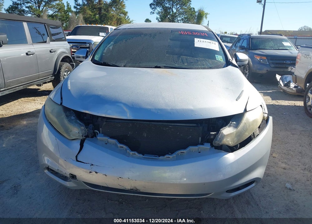 2011 NISSAN MURANO S VIN: JN8AZ1MU0BW059471