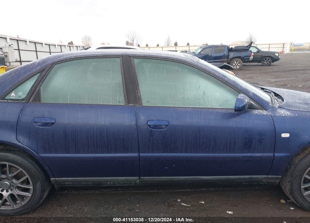2001 AUDI A4 1.8 T VIN: WAUDC68DX1A109674