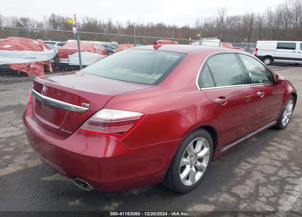 2009 ACURA RL 3.7 VIN: JH4KB26609C001699