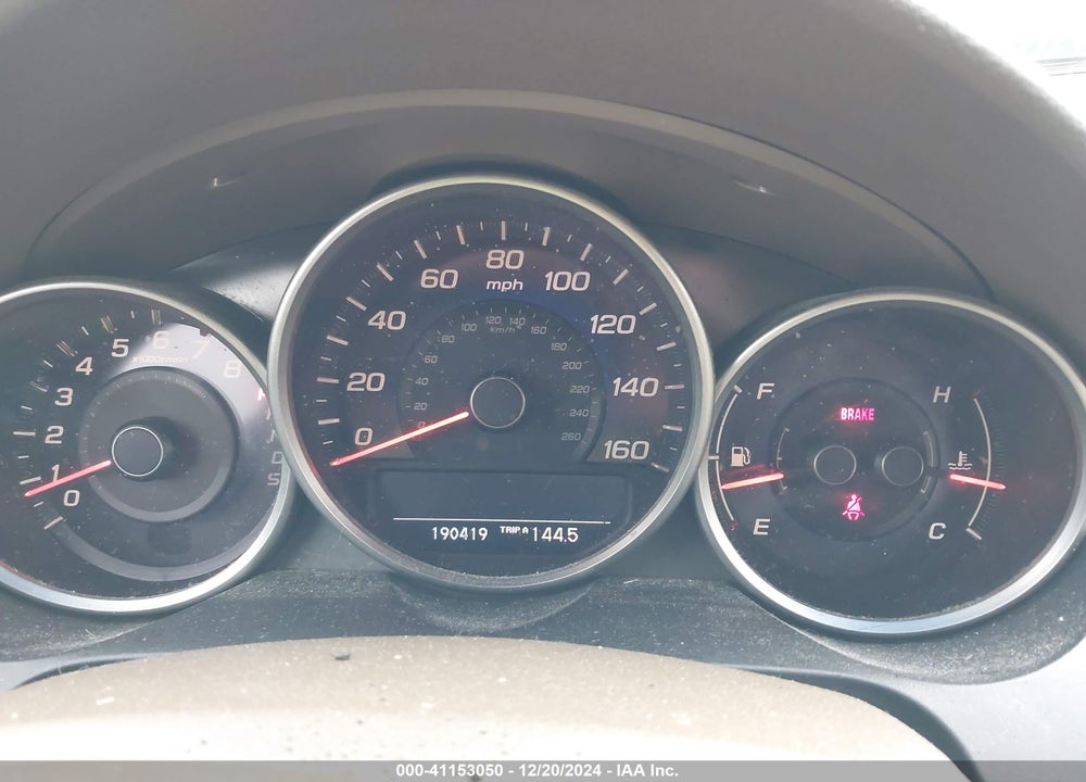 2009 ACURA RL 3.7 VIN: JH4KB26609C001699
