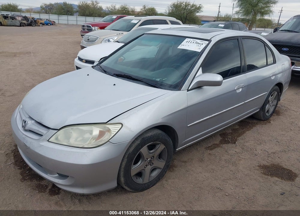 2004 HONDA CIVIC EX VIN: 2HGES26764H624663