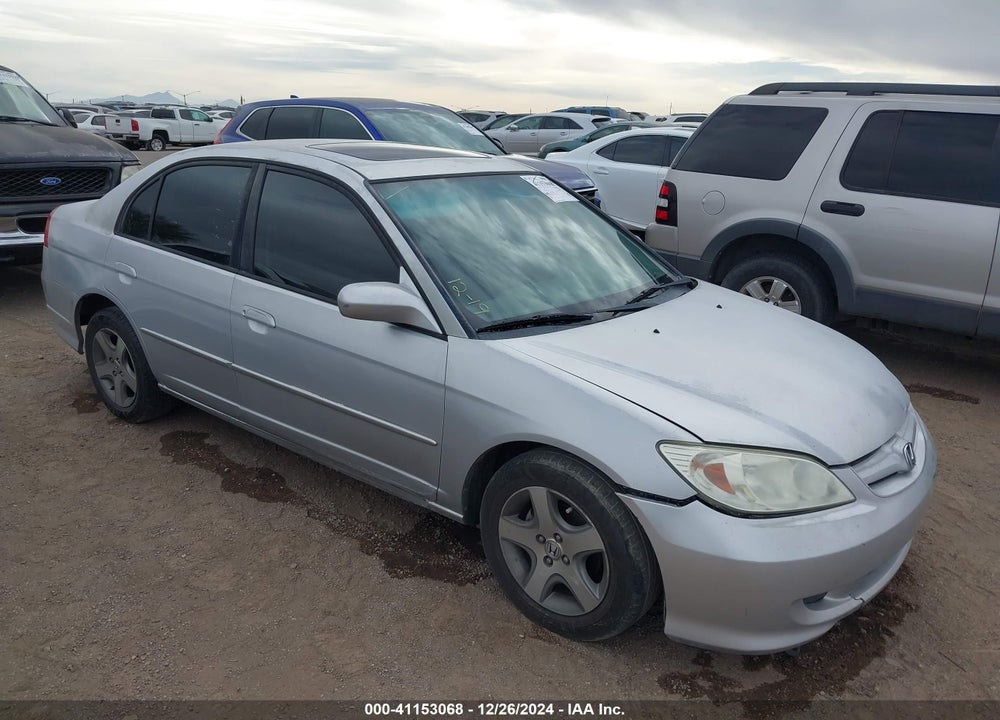 2004 HONDA CIVIC EX VIN: 2HGES26764H624663