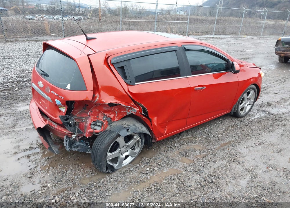 2013 CHEVROLET SONIC VIN: 1G1JE6SBXD4204741