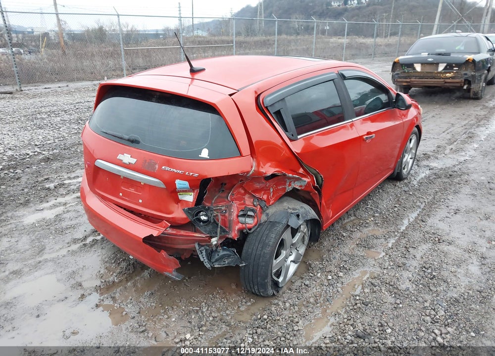 2013 CHEVROLET SONIC VIN: 1G1JE6SBXD4204741