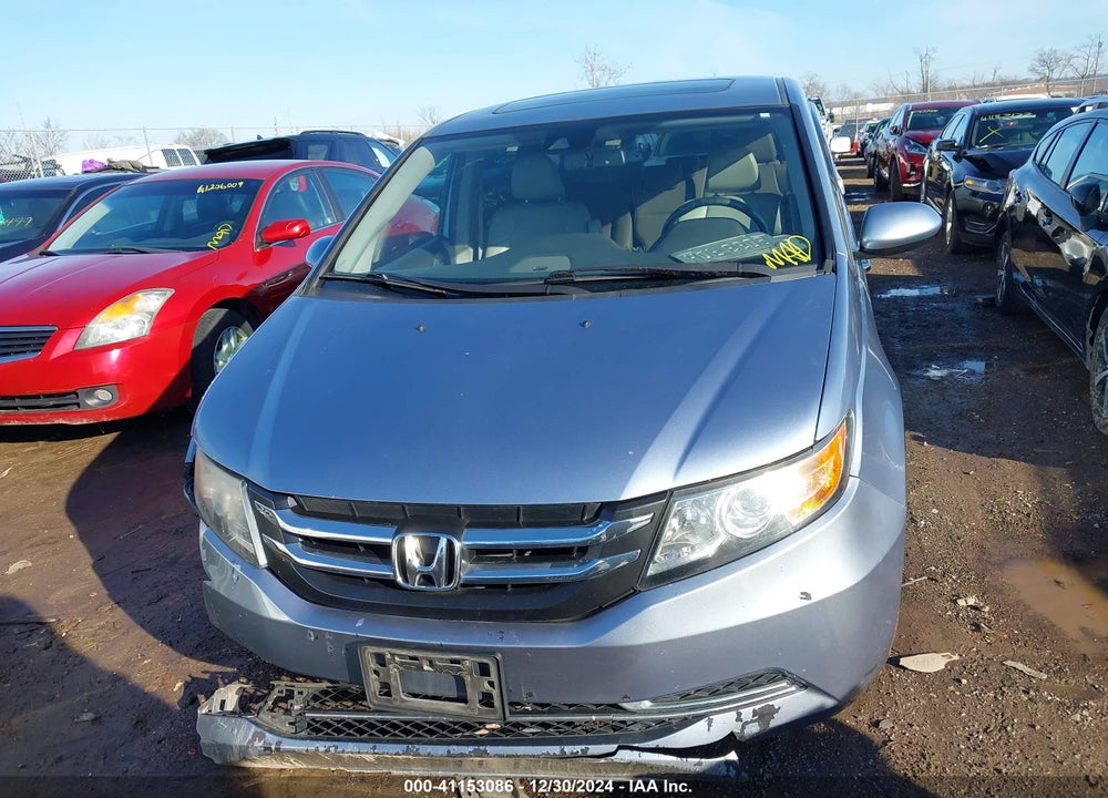 2014 HONDA ODYSSEY EX-L VIN: 5FNRL5H6XEB066813