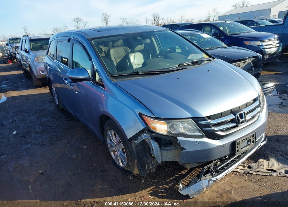 2014 HONDA ODYSSEY EX-L VIN: 5FNRL5H6XEB066813