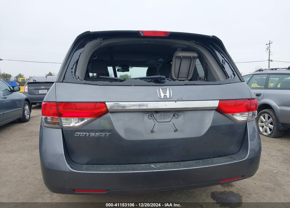 2014 HONDA ODYSSEY EX-L VIN: 5FNRL5H69EB123213
