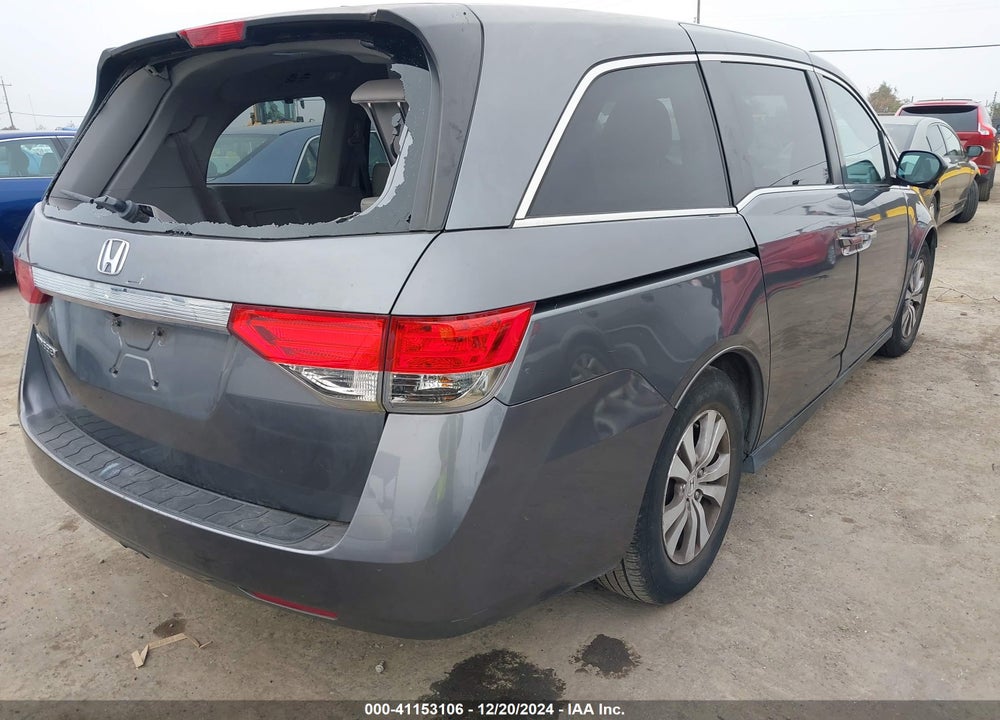 2014 HONDA ODYSSEY EX-L VIN: 5FNRL5H69EB123213