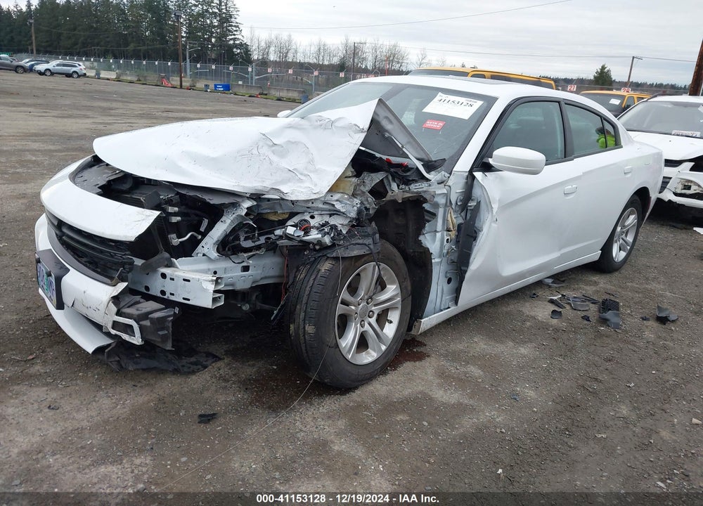 2022 DODGE CHARGER SXT RWD VIN: 2C3CDXBG1NH161498