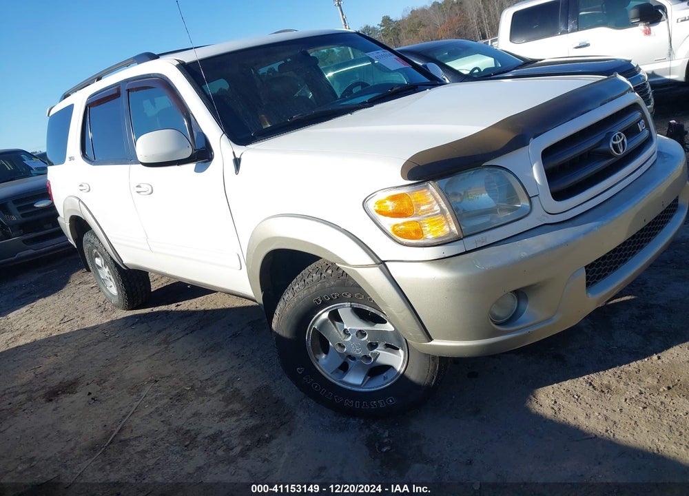 2002 TOYOTA SEQUOIA SR5 V8 VIN: 5TDZT34A72S071876