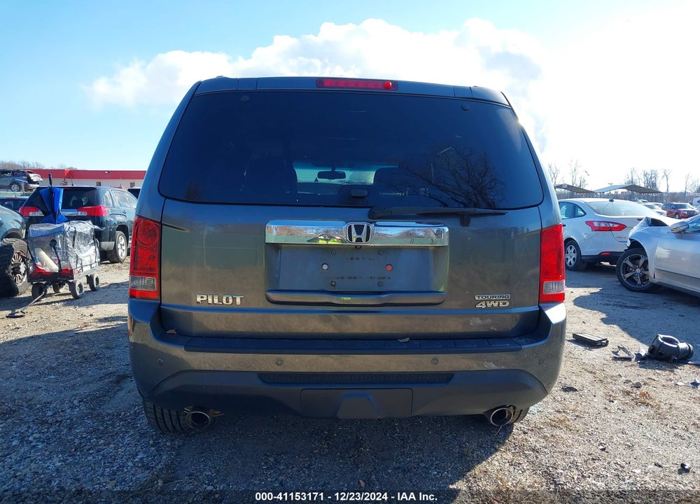 2013 HONDA PILOT TOURING VIN: 5FNYF4H9XDB001482