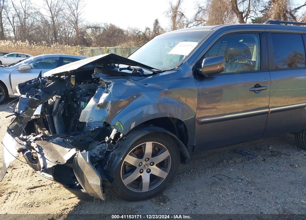 2013 HONDA PILOT TOURING VIN: 5FNYF4H9XDB001482