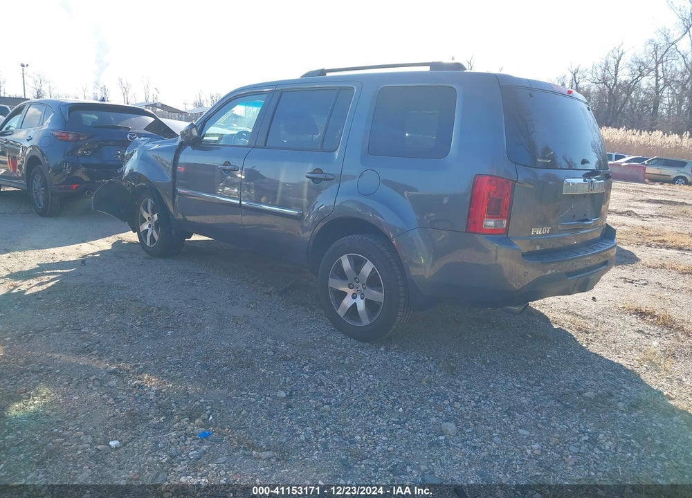 2013 HONDA PILOT TOURING VIN: 5FNYF4H9XDB001482