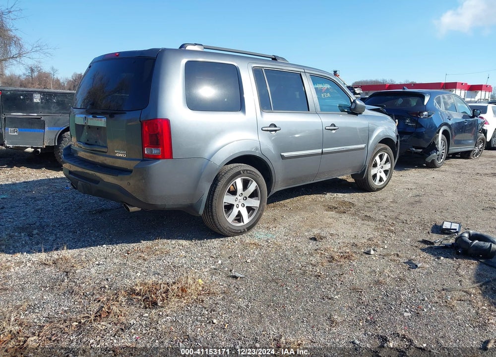 2013 HONDA PILOT TOURING VIN: 5FNYF4H9XDB001482